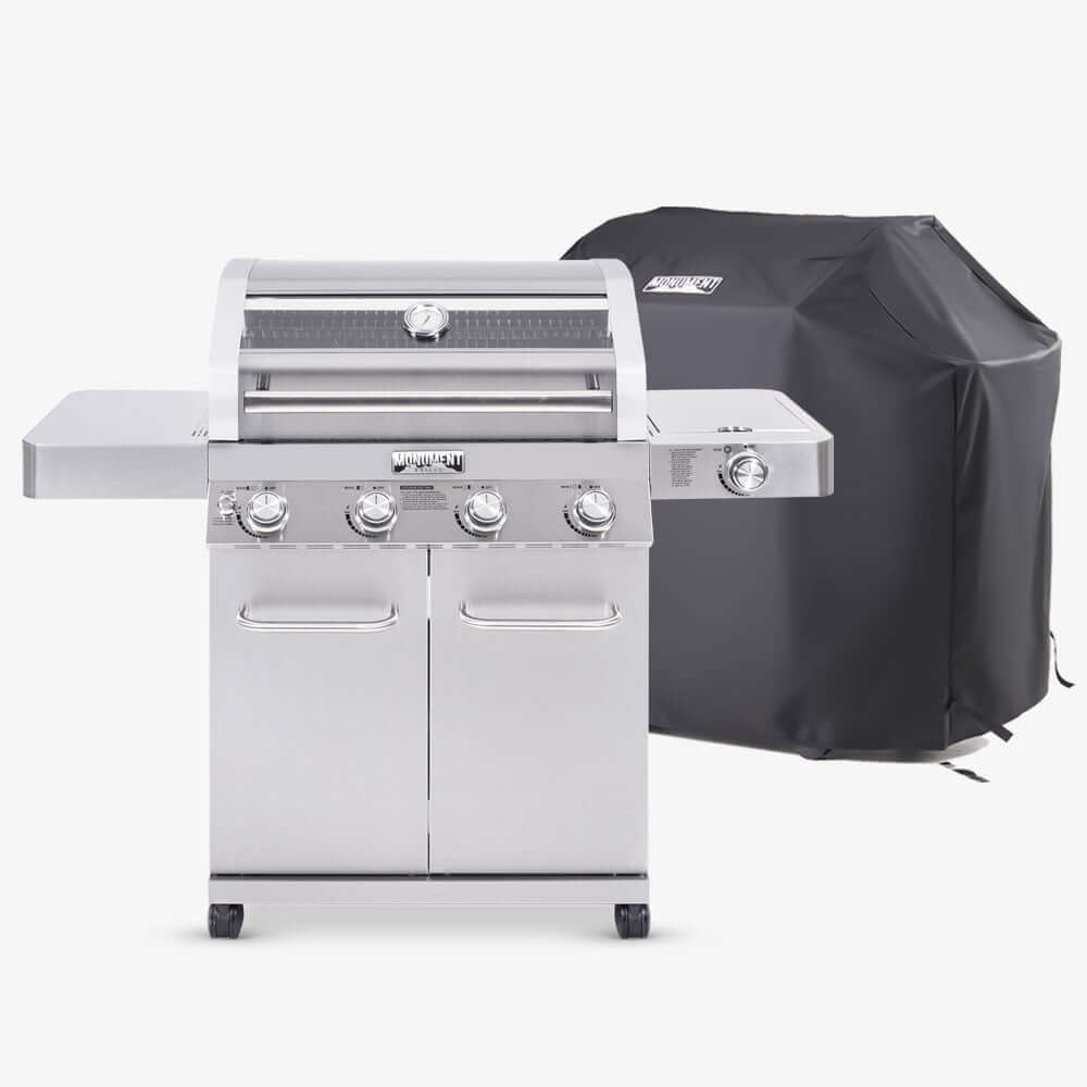41847NG | Stainless Natural/Propane Gas Grill – 41847NG & Gas Grill Cover