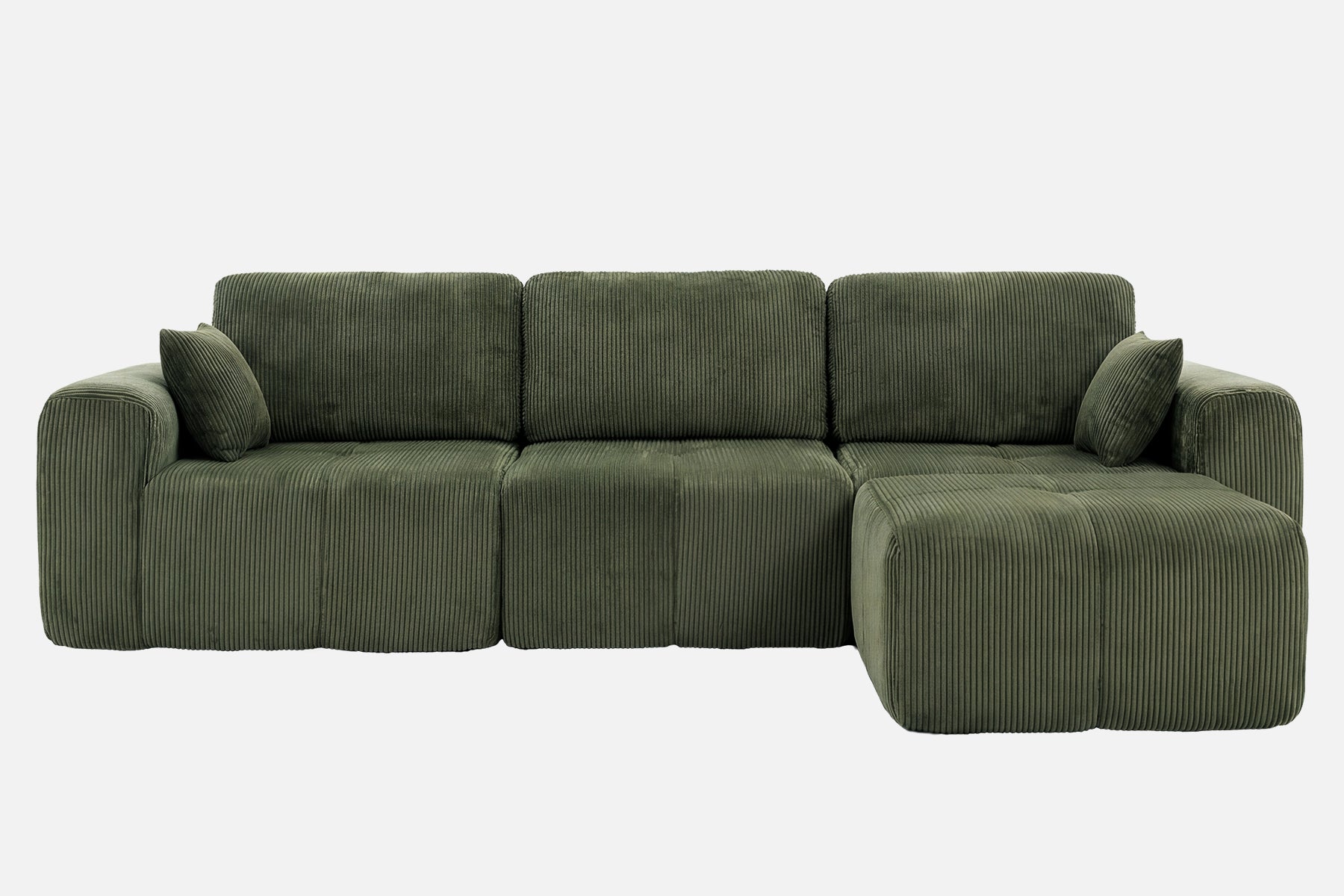 Elara Grid-Tufted Modular Sofa