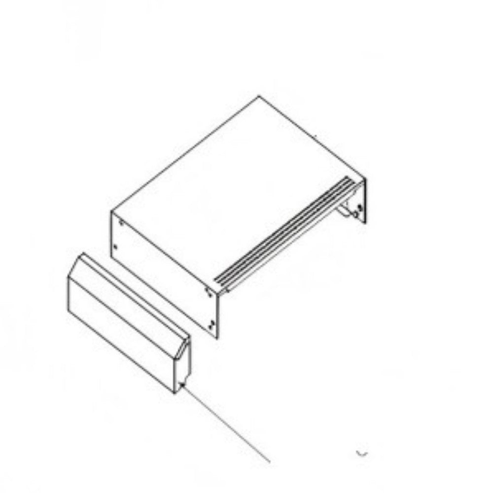 D1110700765A Right Side Shelf Decorative Panel,front – D1110700765A Right Side Shelf Decorative Panel,front