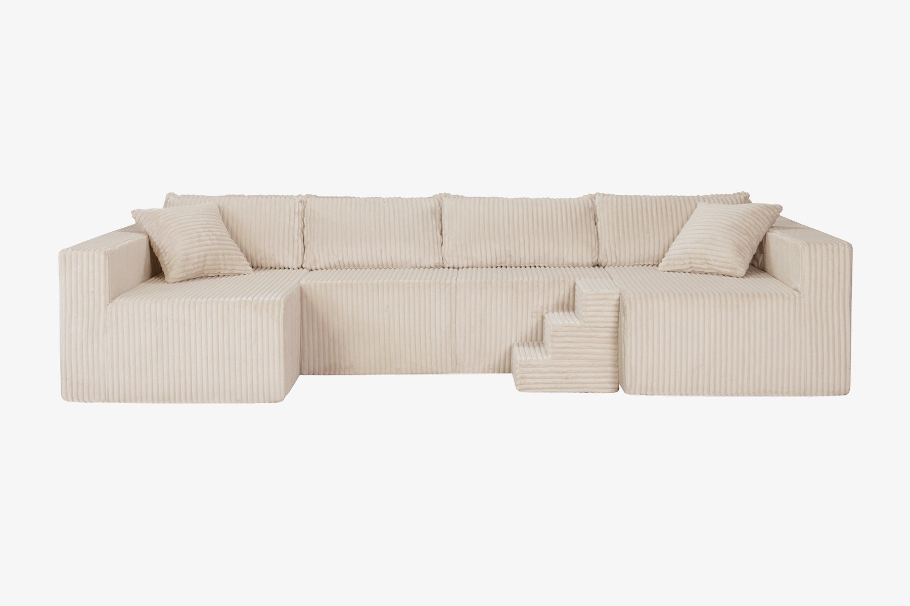 Astra 4-Seat Sleeper Sectional Sofa