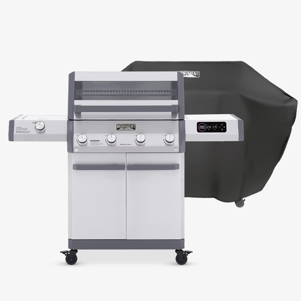Eminence 405 | Chic Clearview® Smart Stainless Gas Grill – Eminence 405 & Grill Cover