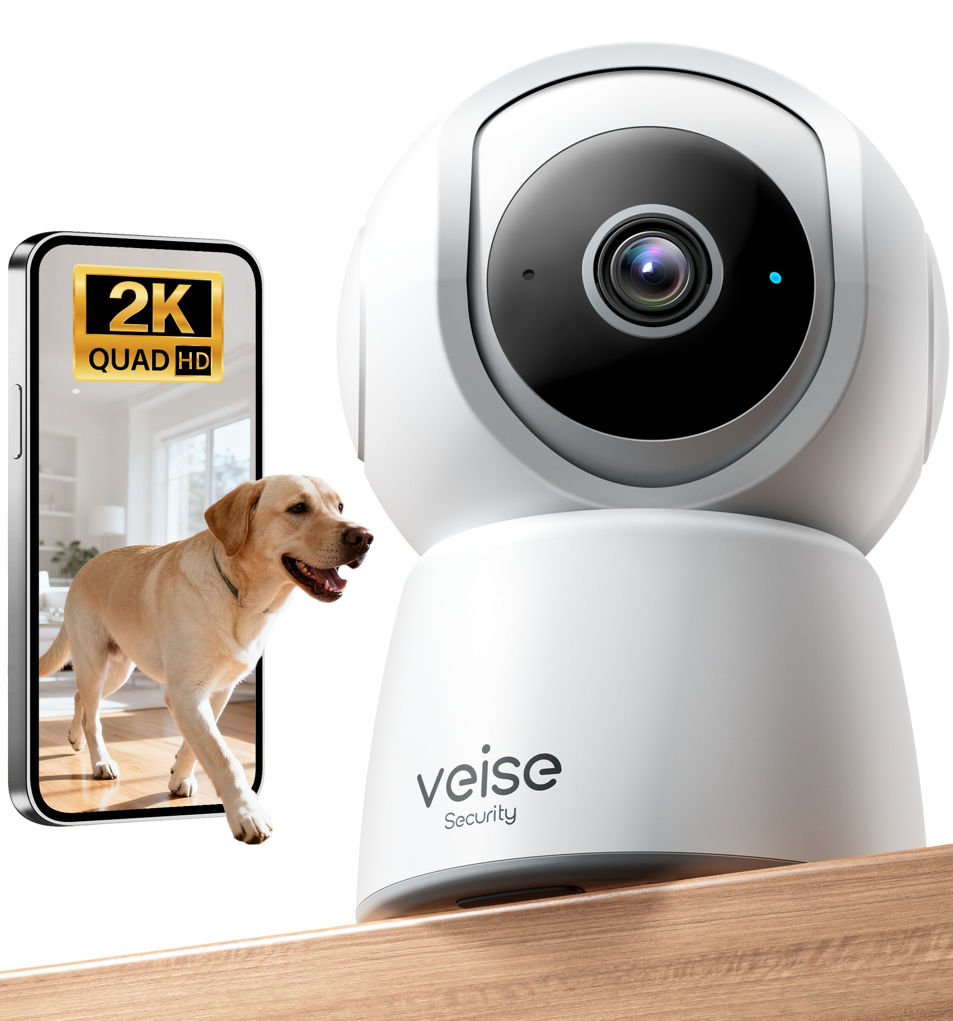 Veise VC20Y1 2K Indoor Security Camera