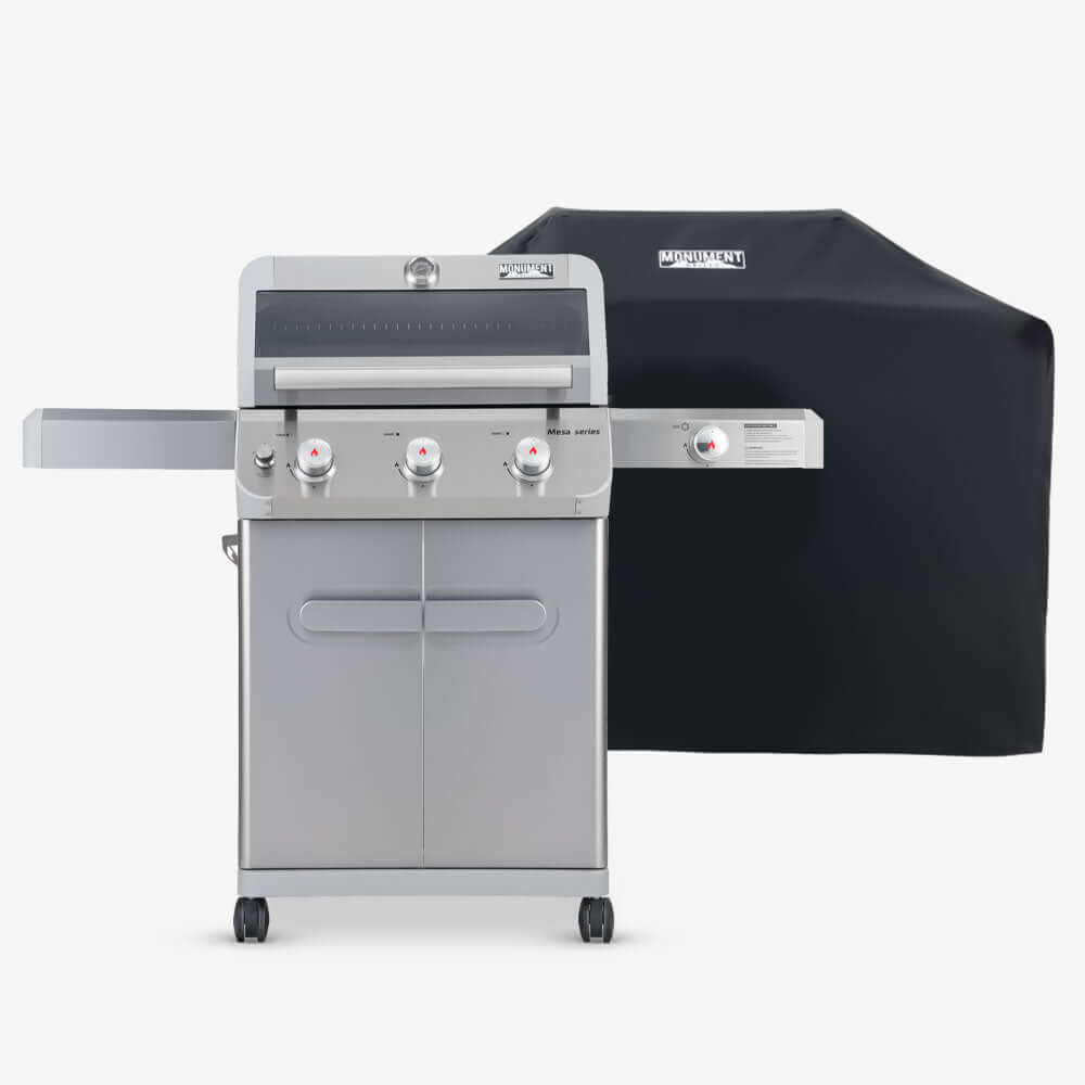 Mesa 305 | Stainless Propane Gas Grill – Mesa 305 & Grill Cover