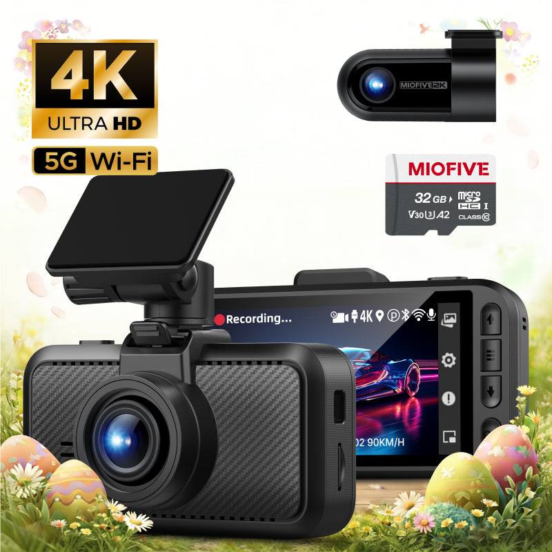 MIOFIVE Dash Cam S1 Pro 4K+2K Dual Dash Camera(CA)