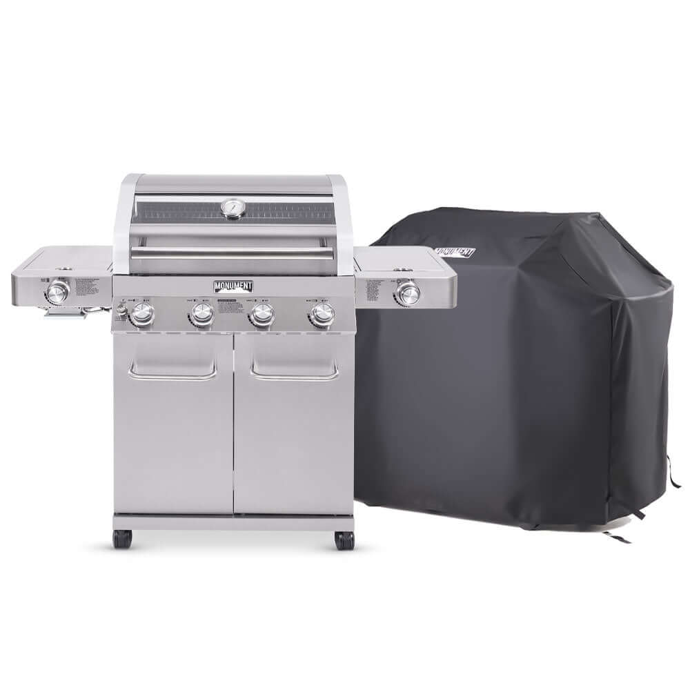 35633 | Stainless Infrared Propane Gas Grill – 35633 Gas Grill & Cover