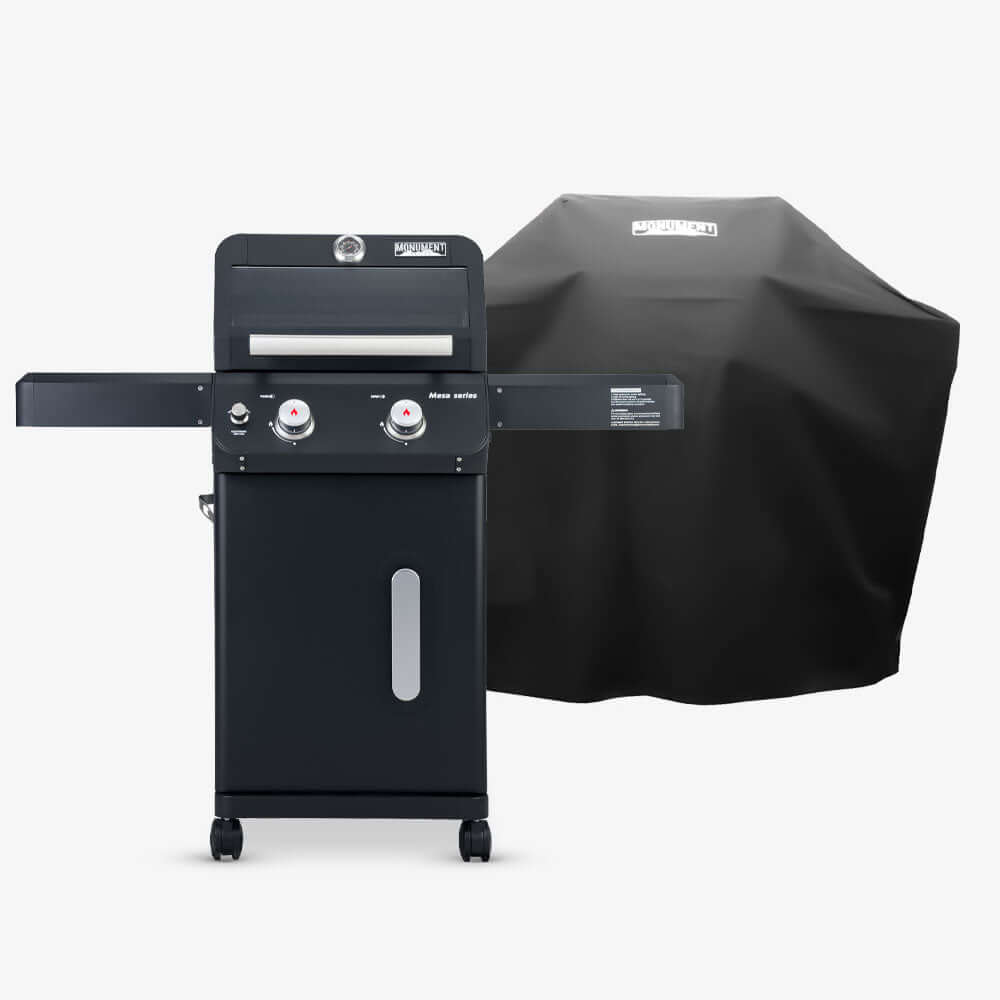Mesa 220 | Black Foldable Propane Gas Grill – Mesa 220 & Cover