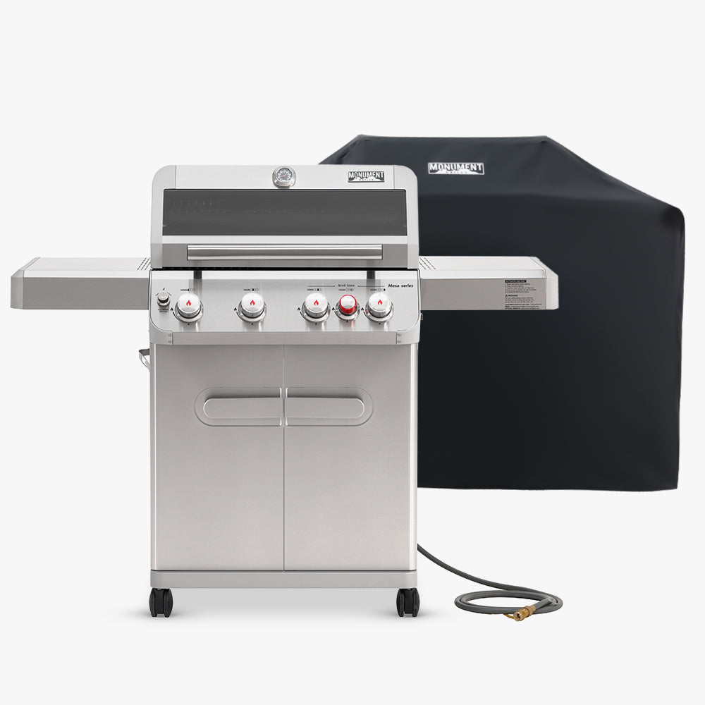 Mesa 415BZNG | Stainless Natural Gas Grill – Mesa 415BZNG & Cover
