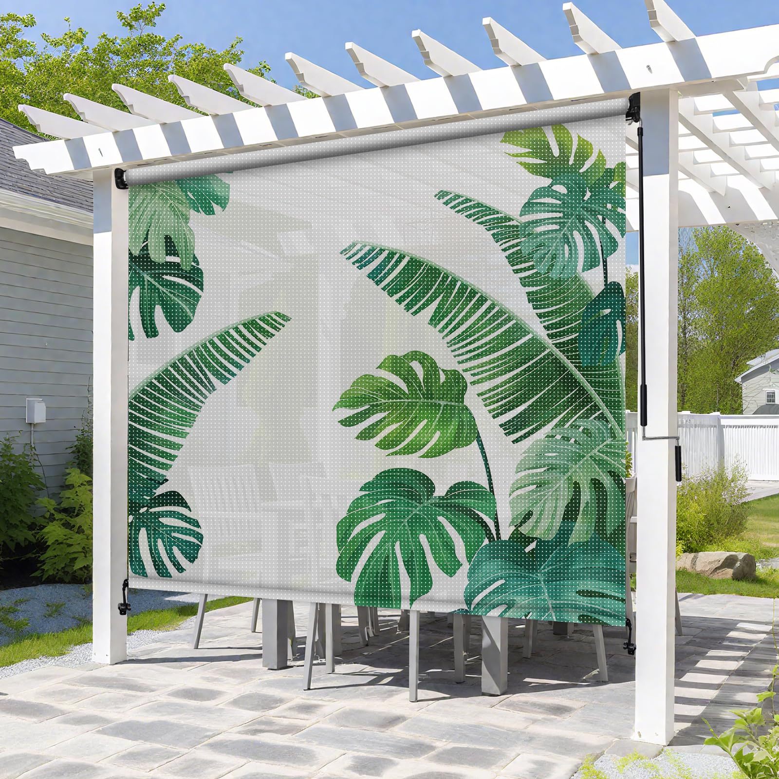 Custom Printed Outdoor Roller Shade