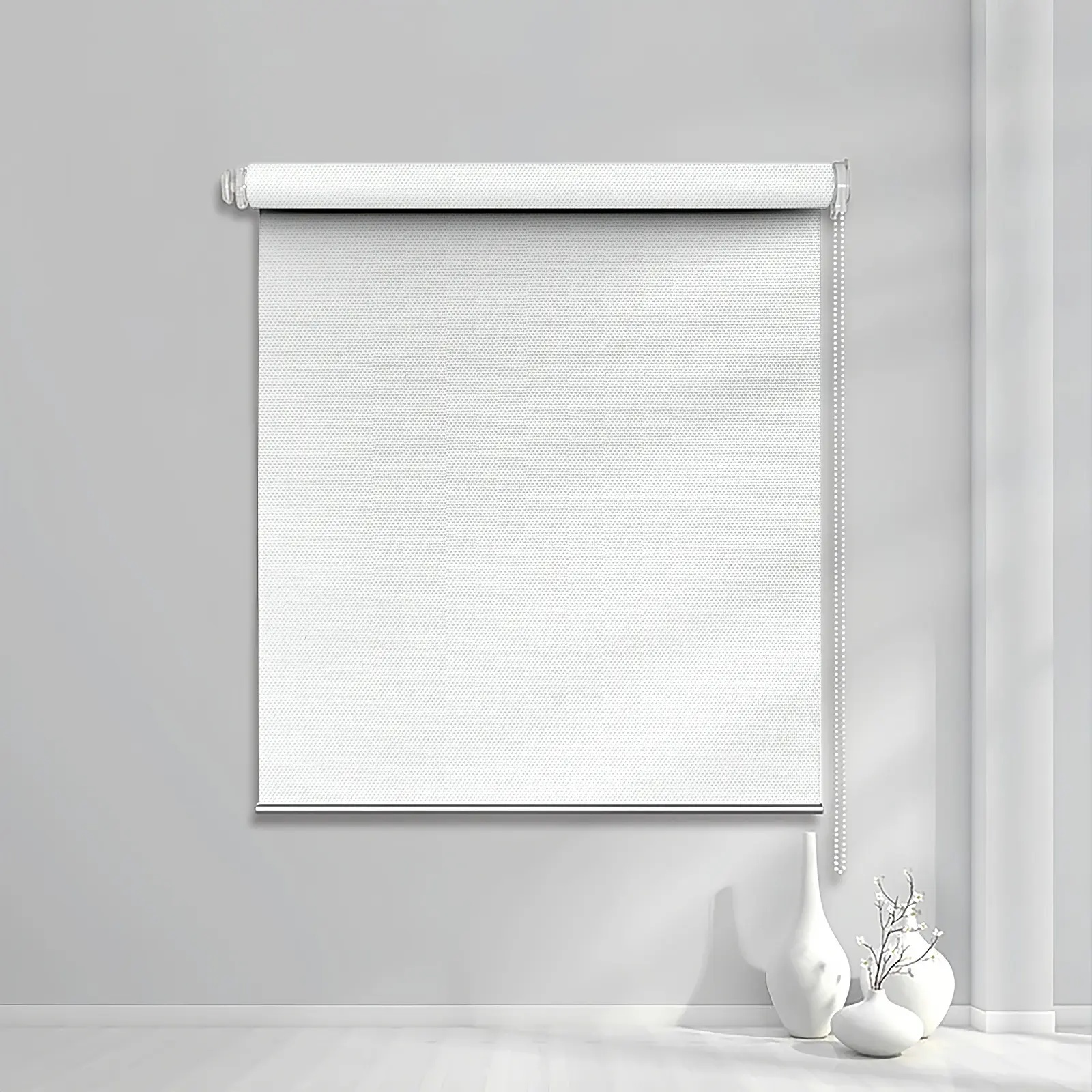 Pattern Print A111 Blackout 34mm Top Rod No-Drill Roller Shade