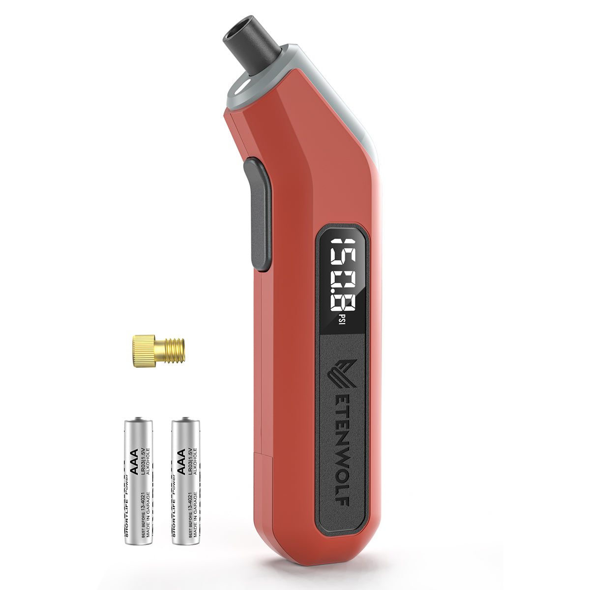 ETENWOLF T300 Plus Digital Tire Pressure Gauge – Orange