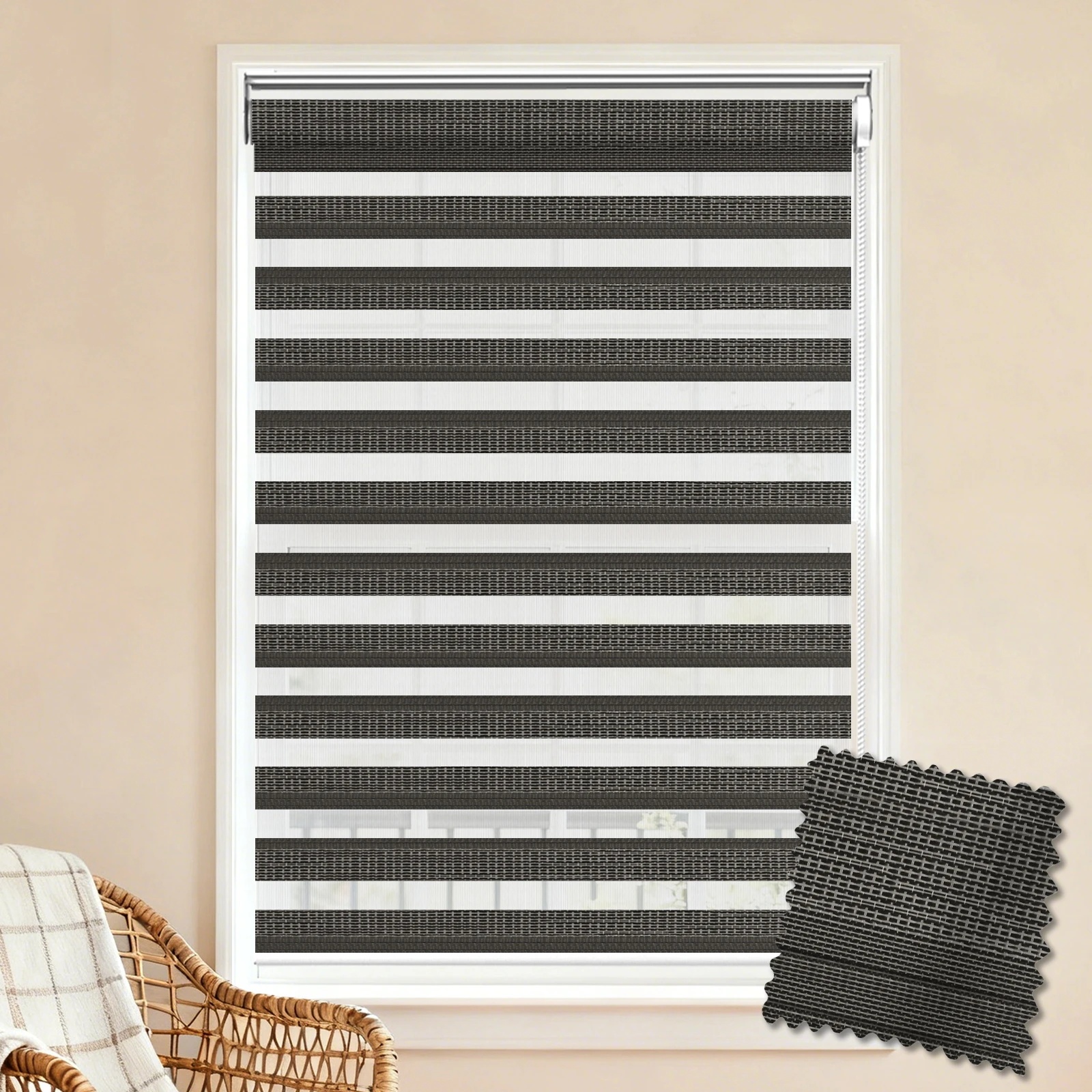 Classic Bracket Zebra Blind