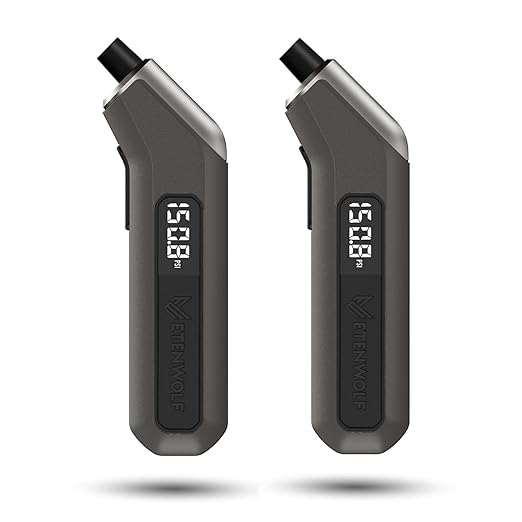 ETENWOLF T300 Digital Tire Pressure Gauge 2 Pack – Gray