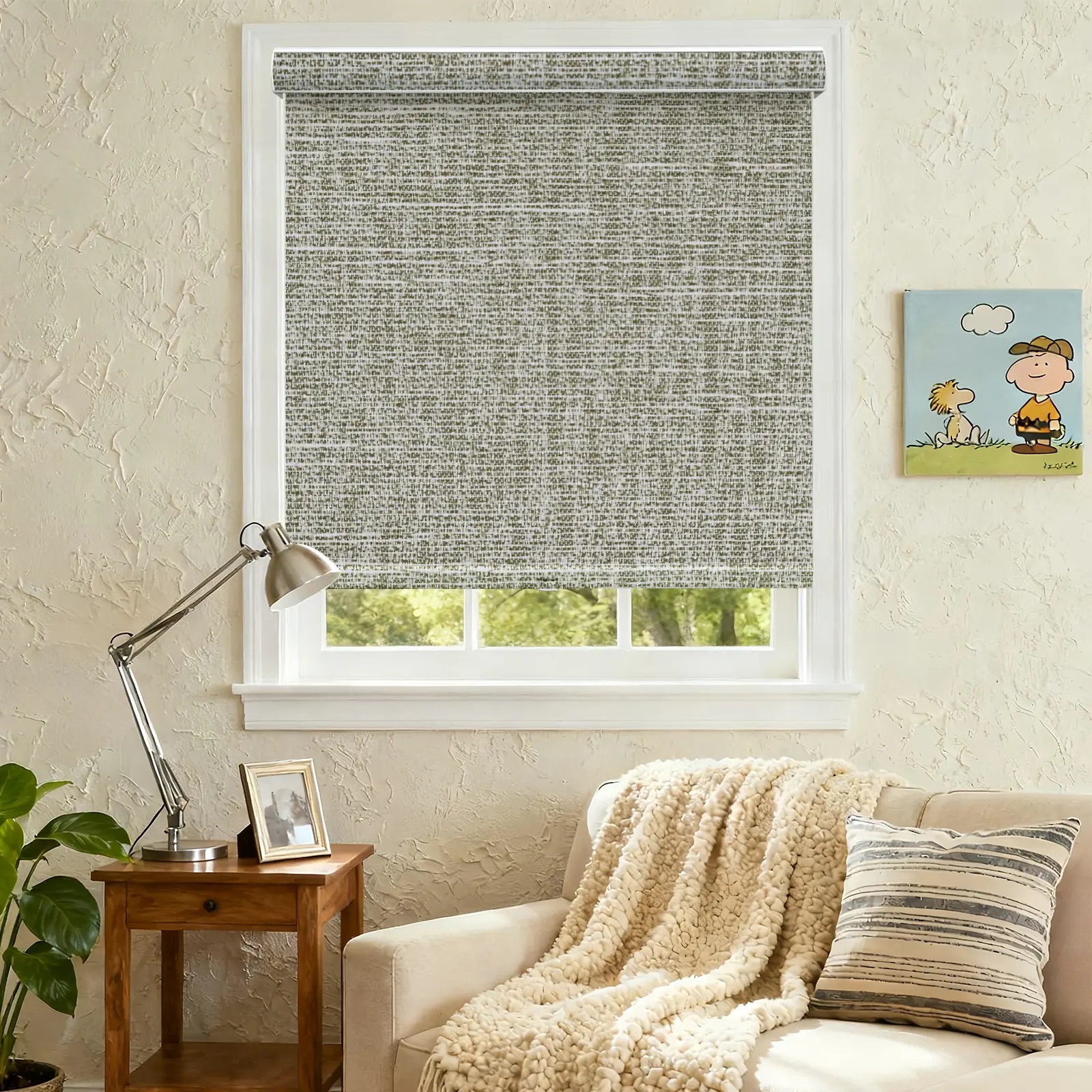 A128 Blackout Curved Cassette Roller Shade