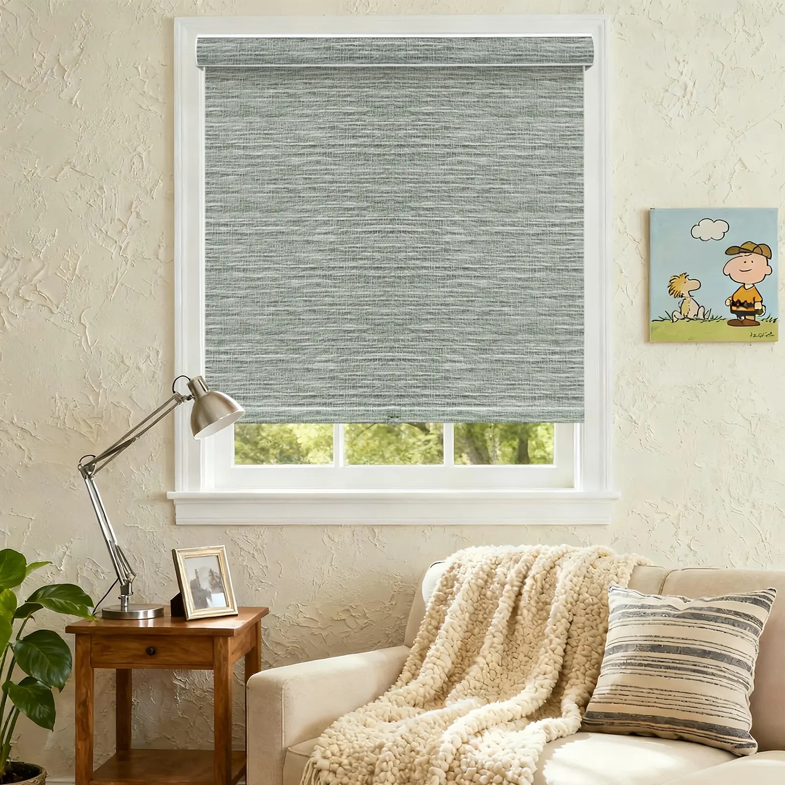 A132 Blackout Curved Cassette Roller Shade
