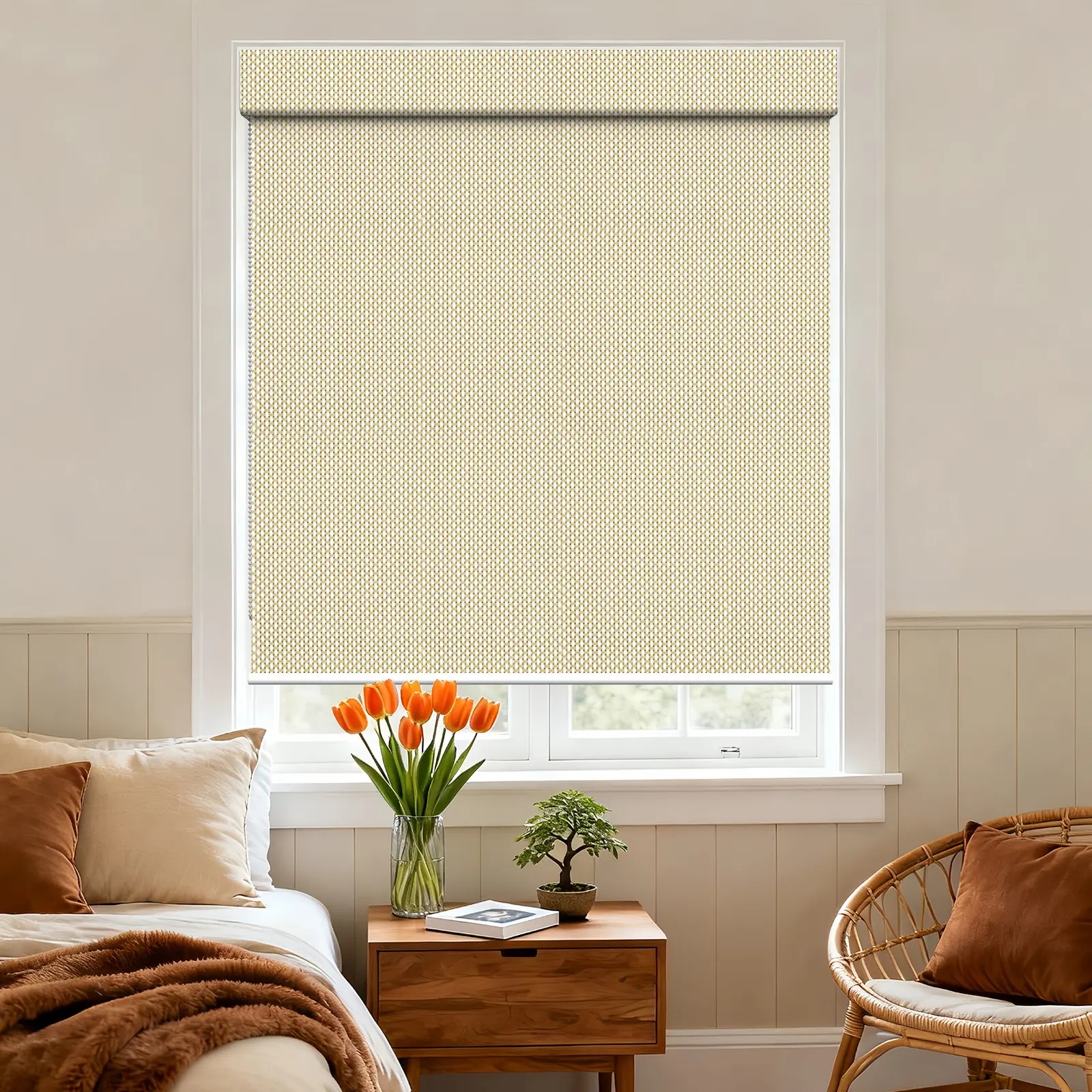 A113 Filter Square Hood Roller Shade