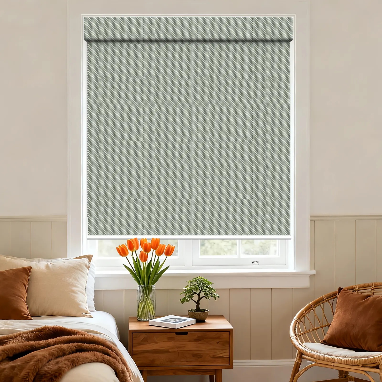 A118 Filter Square Hood Roller Shade