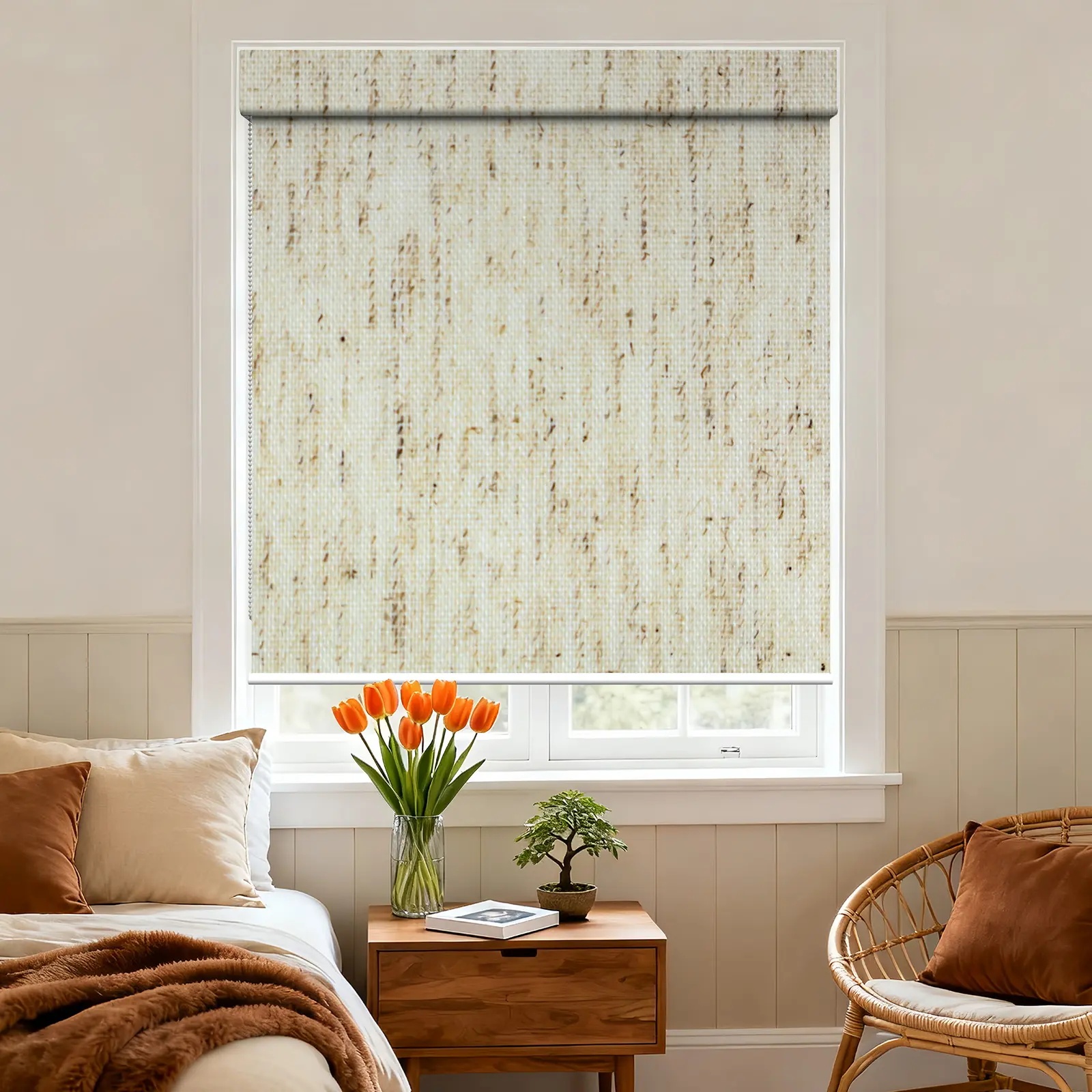 A123 Blackout Square Hood Roller Shade