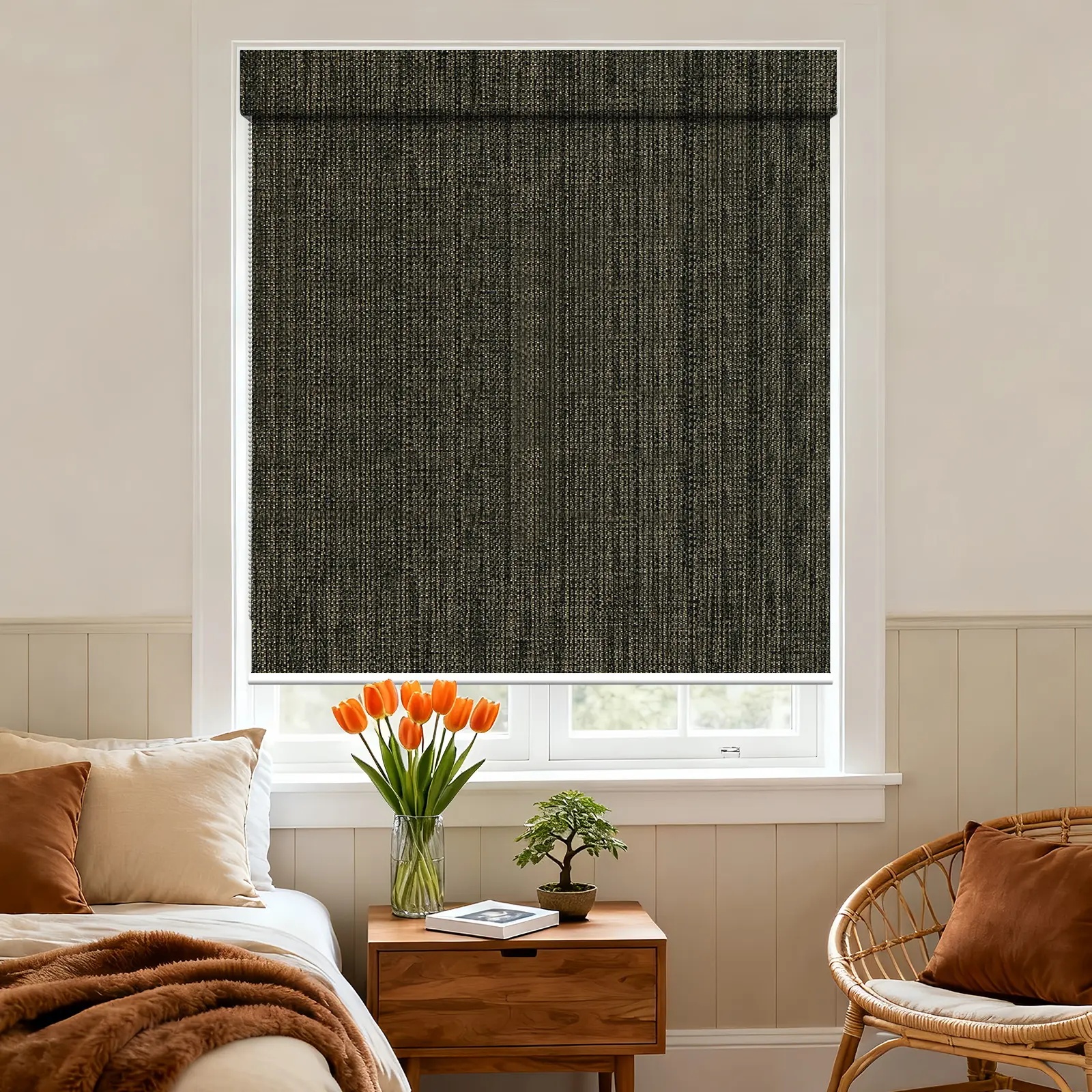 A126 Filter Square Hood Roller Shade