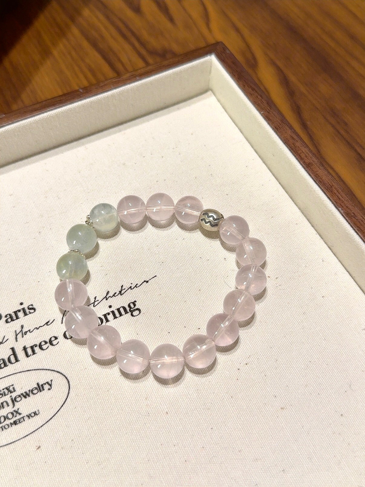 [LUXE ORIENTA Guardian Collection] Aquarius · Lucid Flow Energy Bracelet