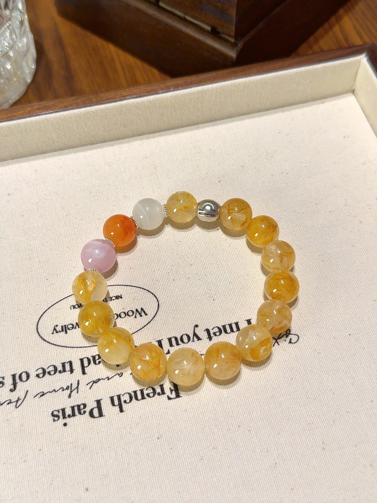 [LUXE ORIENTA Guardian Collection] Libra · Poised Balance Energy Bracelet