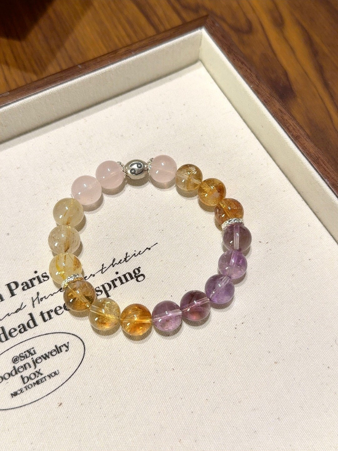 [LUXE ORIENTA Guardian Collection] Cancer · Resilient Light Energy Bracelet