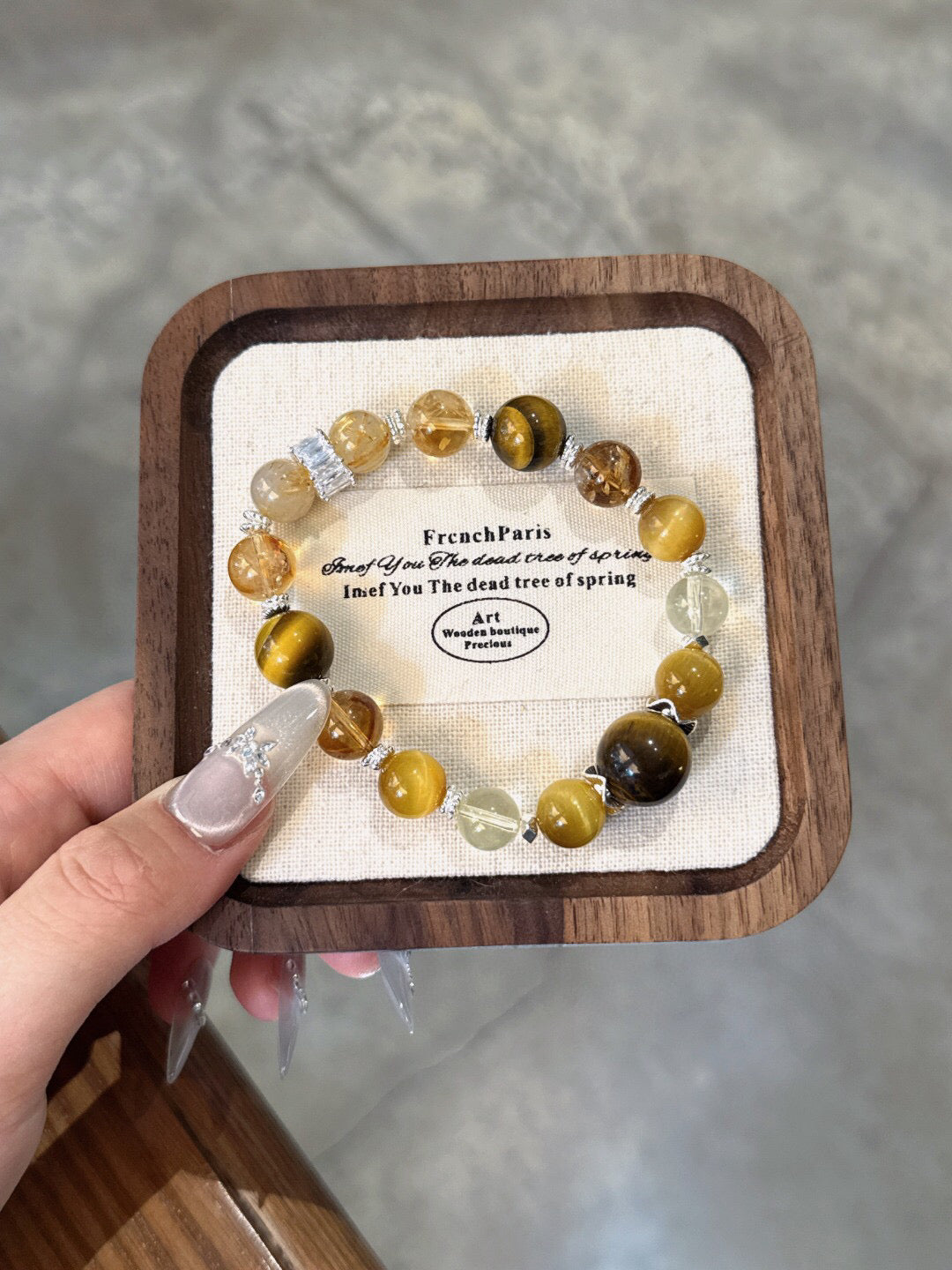 [Five Elements Luminescence] Earth · Steadfast Abundance Energy Bracelet