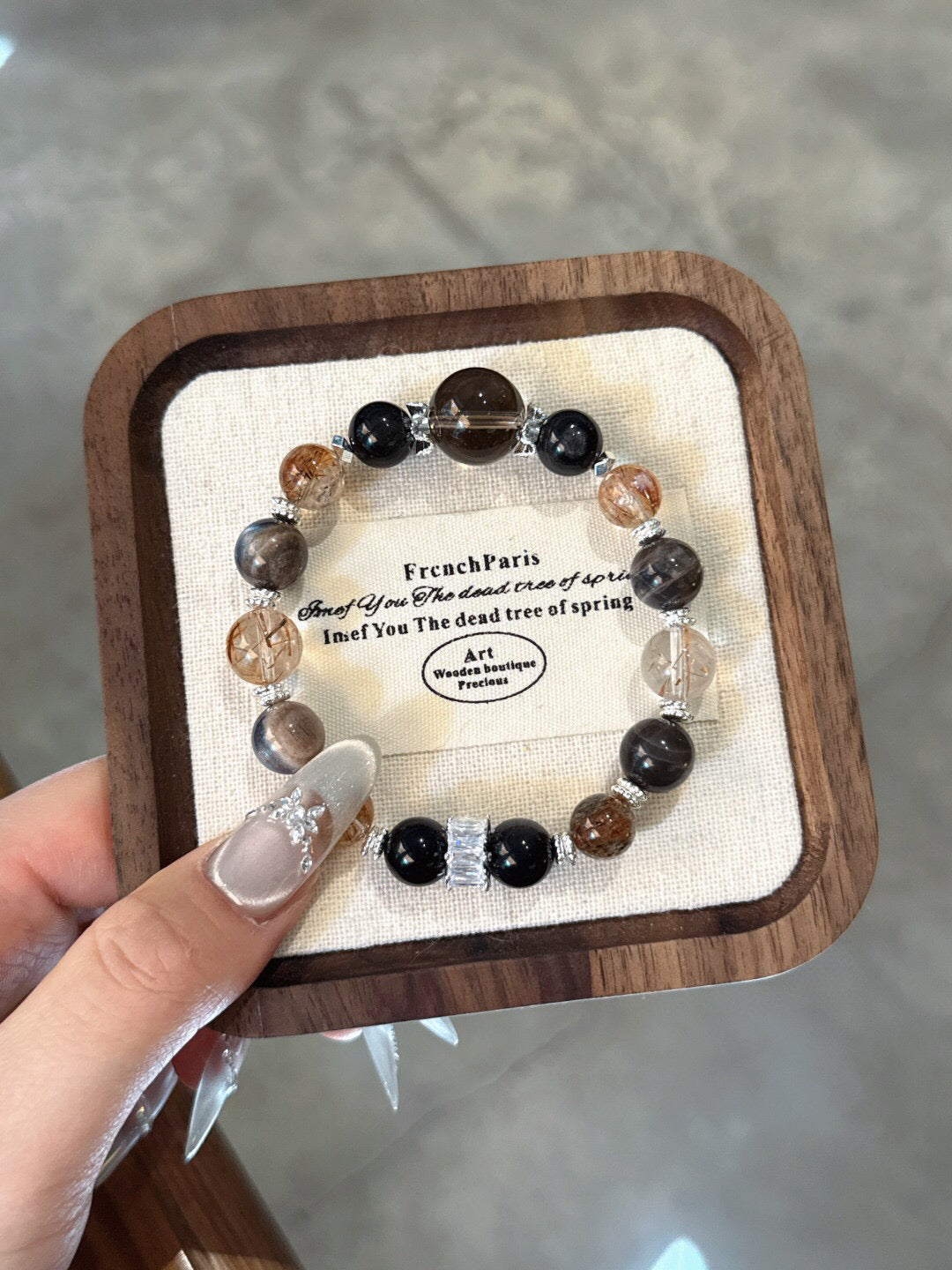 [Five Elements Luminescence] Water · Deep Flow Energy Bracelet