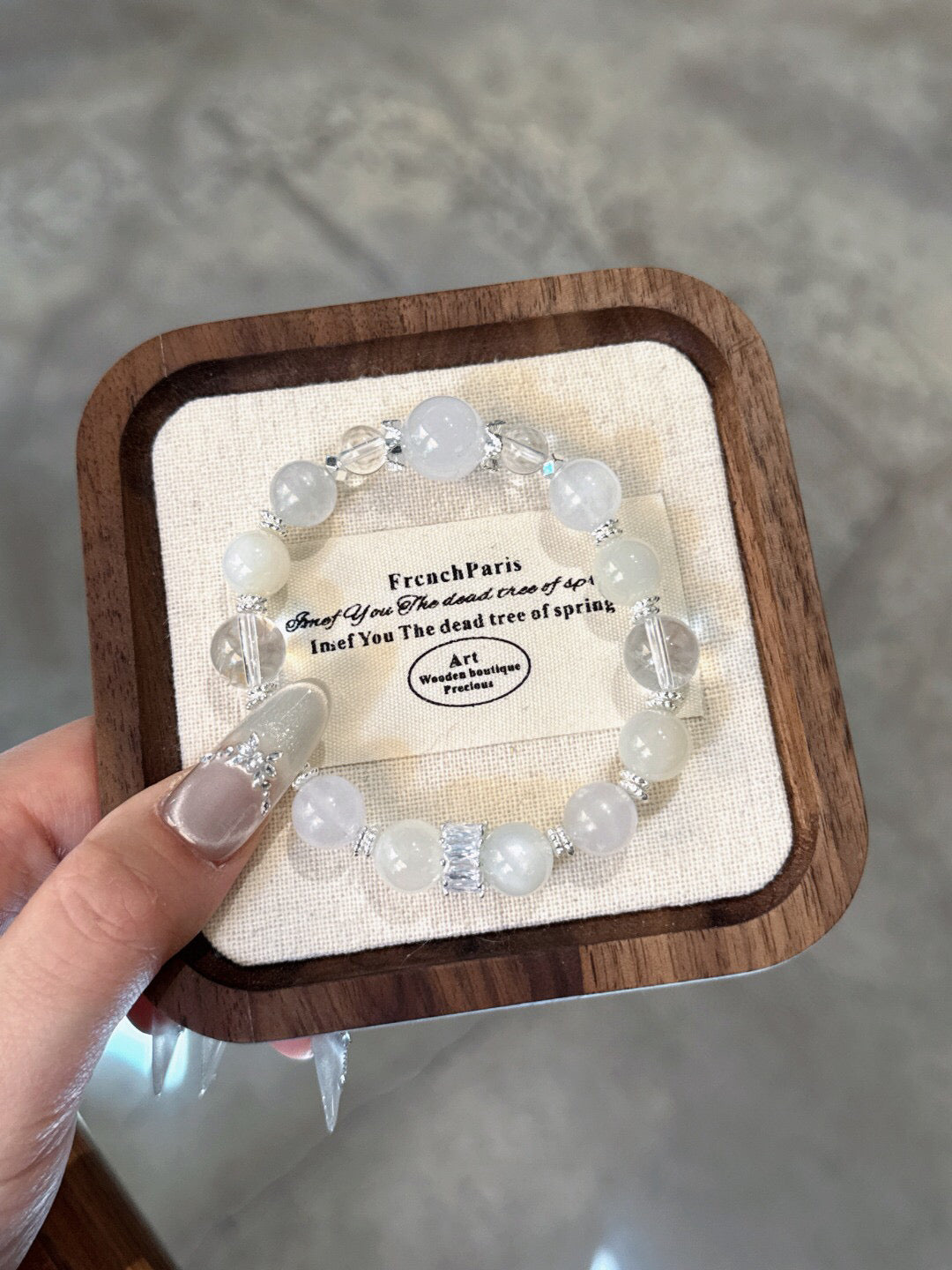 [Five Elements Luminescence] Metal · Clarity & Intuition Energy Bracelet