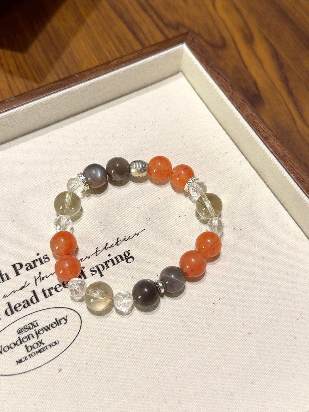 [LUXE ORIENTA Guardian Collection] Virgo · The Beauty of Order Energy Bracelet