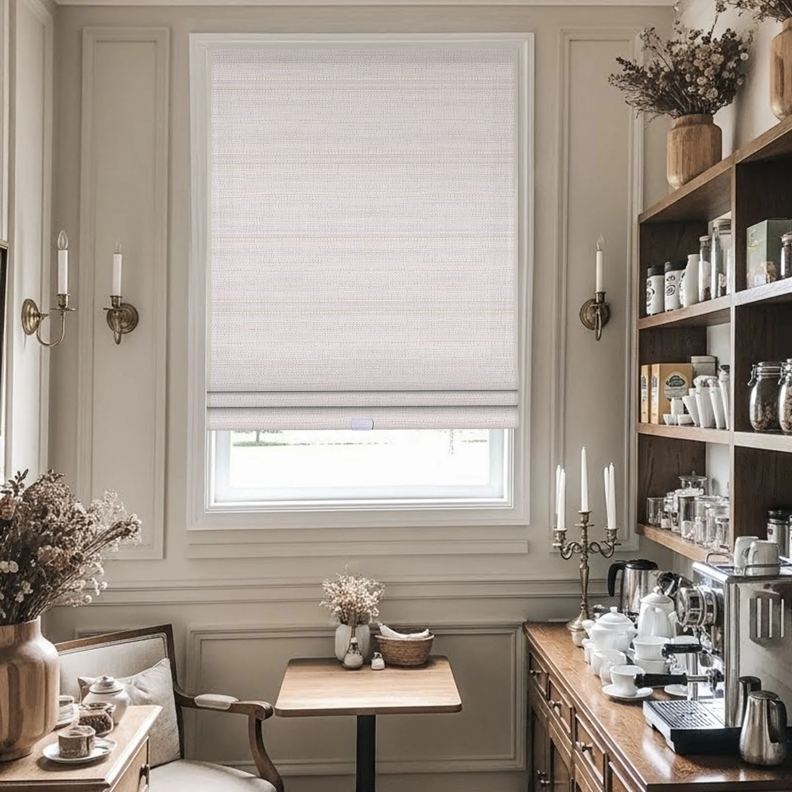 Natural Linen Ramie Woven Shade