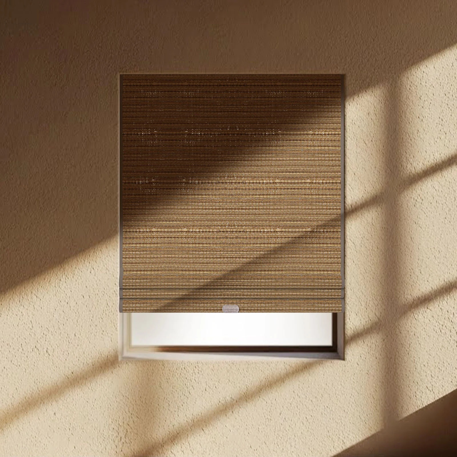 Lay Natural Jute and Bamboo Woven Shade