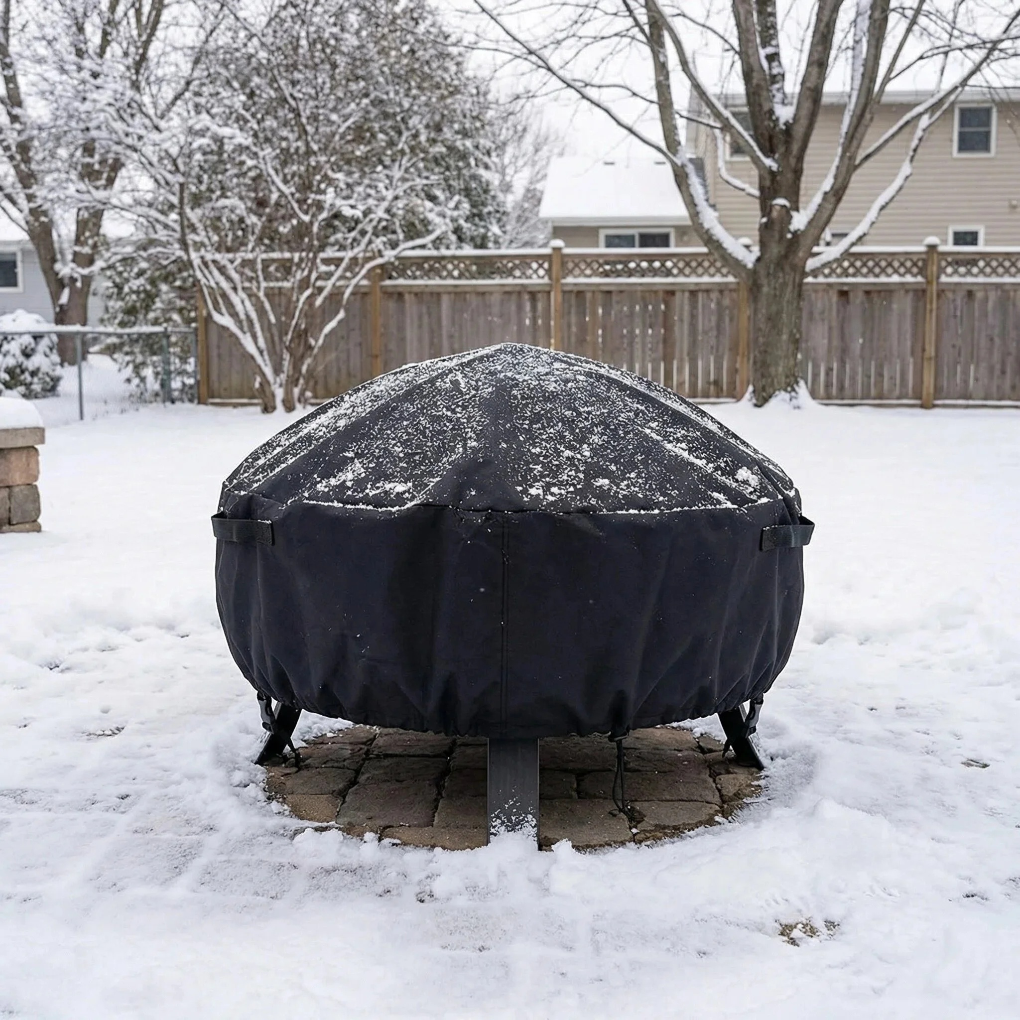 Round Fire Bowl Custom Covers
