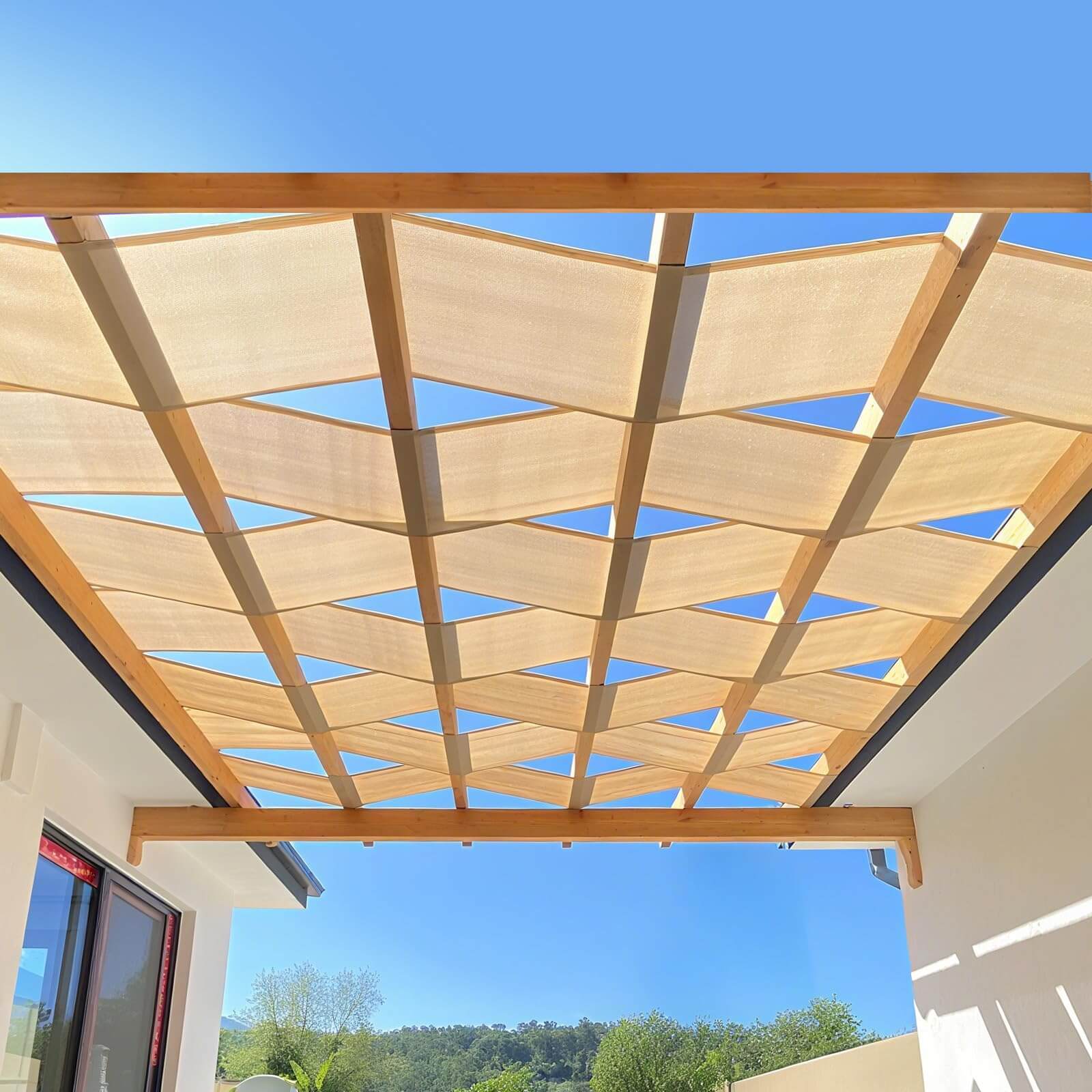 95% UV Protection Replacement Shade Strip for Pergola