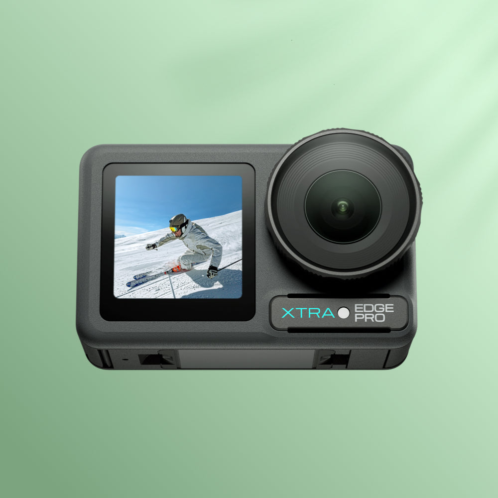 Xtra Edge Pro: 4K Action Camera With 1/1.3″ Sensor & Night View