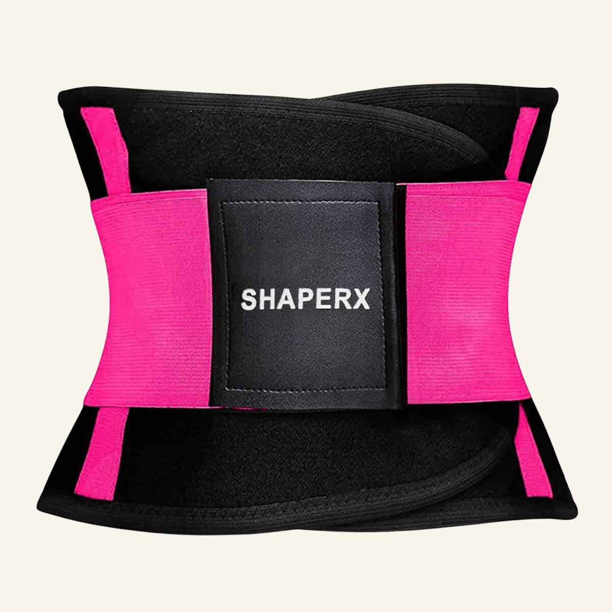 SHAPERX Waist Trainer Belt Sports Girdles – Rose / 2XL