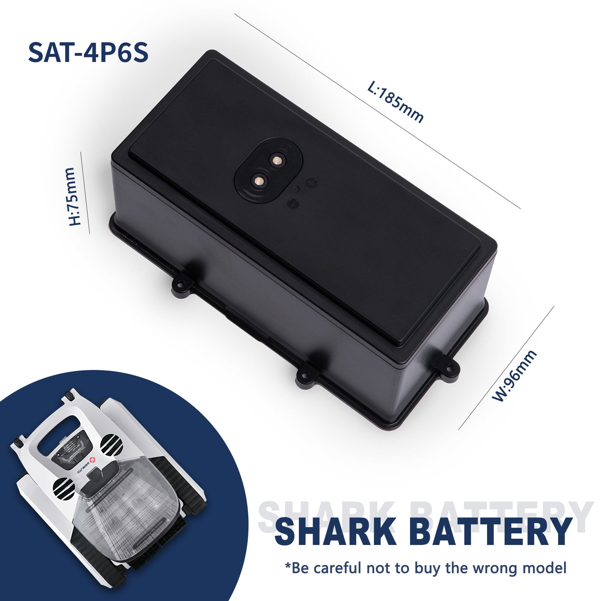 SAT40/Shark Battery